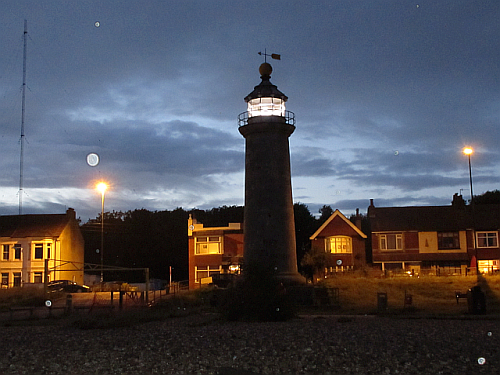 Shoreham Lighthouse after dark 21.08.2021 002